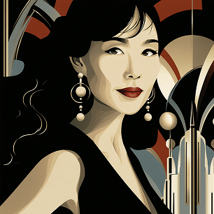 Yipin Tea Garden illustration.