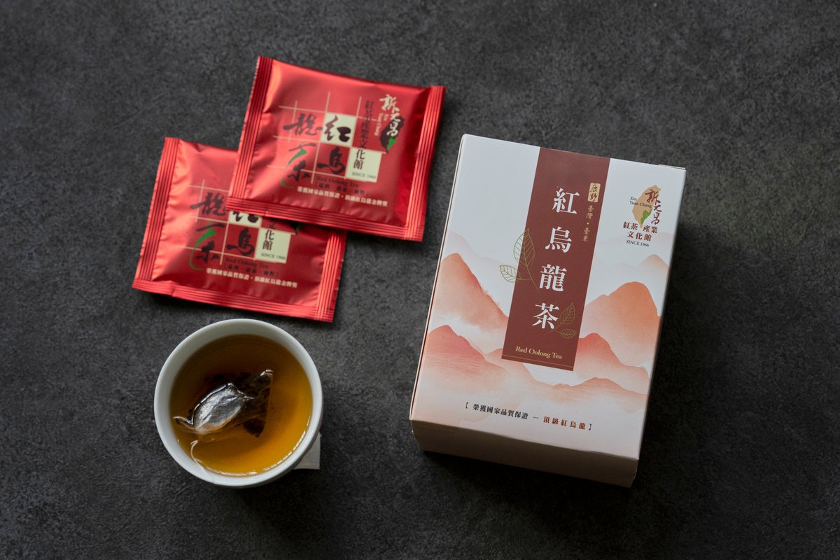 Premium Red Oolong Tea Bags.