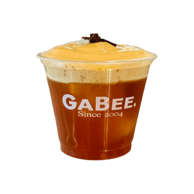 Red Oolong Infused Ice Coffee.