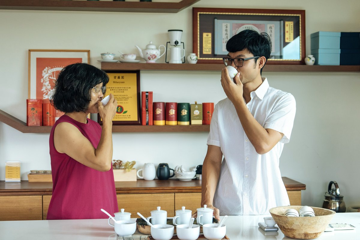 Kuo Ching-Wei and his mother Ko Hsiu-Chih.