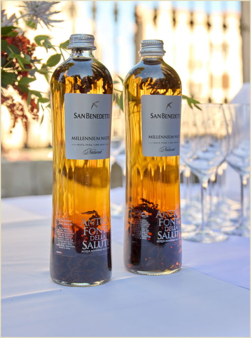 A photo displaying two bottles of cold-brewed Red Oolong tea.